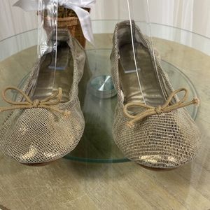 Leather Folded Ballerina Flats Shoes🩰